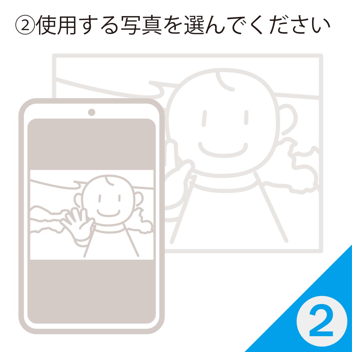 〔SSM〕送料無料　天使の羽と王冠　フォトパネル　自分でデザイン出来るフォトパネル（正方形） | 9枚目